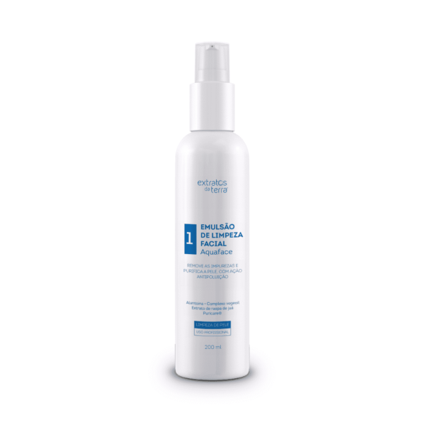 Aquaface Emulsão de Limpeza Facial 200 ml - Extratos da Terra