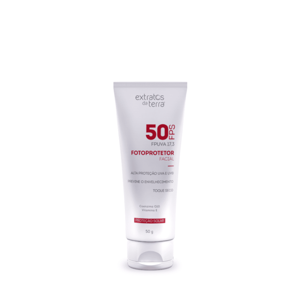 Fotoprotetor Facial FPS 50 - 50 g - Extratos da Terra
