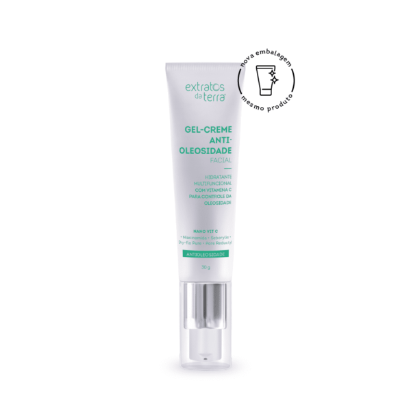 Gel-Creme Antioleosidade 30 g - Extratos da Terra