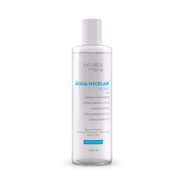 Água Micelar Facial 200 ml - Extratos da Terra