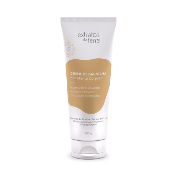 Creme Hidratante Corporal Creme de Baunilha - Extratos da Terra