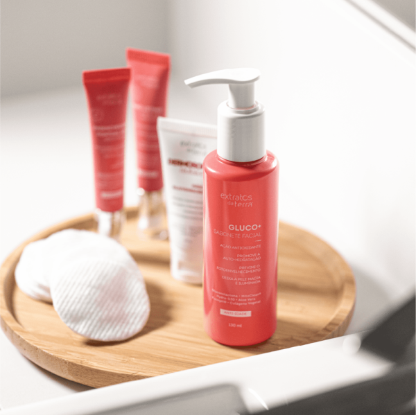 Gluco+ Sabonete Facial 130ml - Extratos da Terra - Image 2