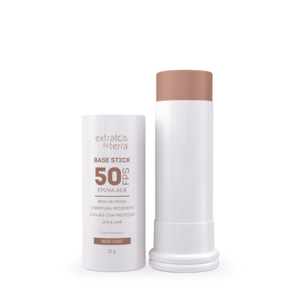BASE STICK FPS 50 BEGE CAFÉ 12 g - Extratos da Terra - Image 2