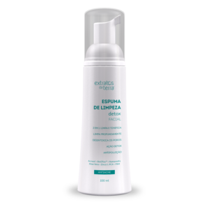 Espuma de Limpeza Detox Facial 100 ml - Extratos da Terra