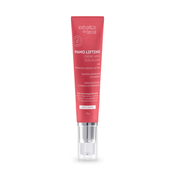 Nano Lifting creme para área dos olhos 15g - Extratos da Terra